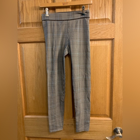 American Eagle AE Hounds Tooth Check Legging Women’s Size S/P/CH S P CH Black - Picture 1 of 3